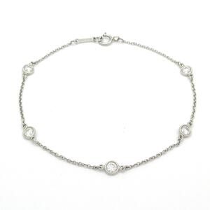 Tiffany & Co. By The Yard Bracelet Pt950 Diamond